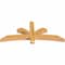 Ekena Millwork Davenport Rough Sawn Timber Gable Bracket, Western Red Cedar, 60"W x 25"H x 4"D x 4"F, 10/12 Pitch GBW060X25X0404DAV00RWR - alternate 5